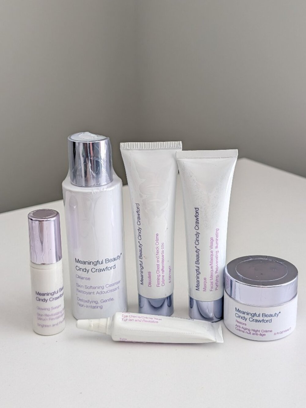 Meaningful Beauty Lot of 6 NEW OLD STOCK Travel Size Skin Care SEALED